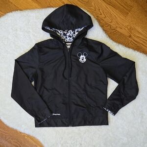Disney Black/White Mickey Jacket, Womens Small